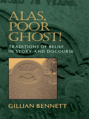 cover image of Alas Poor Ghost